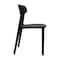 Flash Furniture Dover Indoor-Outdoor Stacking Patio Chair w/Curved Backrest, All-Weather Resin Chair in Black DHF-340-APP-BLK-GG - alternate 9