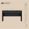 Manhattan Comfort Grace 54in Office Desk in Black and Gold (2-Drawer) DK001-BK - alternate 9