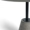 Homeroots 35" Grey Rounded Concrete And Iron Dining Table 486027 - alternate 3