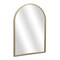 Homeroots 34" Gold Metal Beaded Arch Accent Mirror 632512 - alternate 7