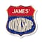 Signmission James's Workshop, 18 Inch X 18 Inch, Plastic Sign SHI-P-18-489-JAMES - alternate 1