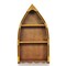 Homeroots 34" Wood Three Tier Boat Bookcase 364297 - alternate 1