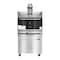 Koolmore 35.04 inch Stainless Steel Professional Charcoal Oven With Warming Racks And Bottom Cabinet KM-CHO35-SS-TRB - alternate 1