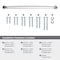 Amerock Renown 18 inch 457mm Center-to-Center Polished Chrome Appliance Pull BP5405626 - alternate 3