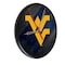 Holland Bar Stool Co West Virginia University 13" Solid Wood Clock WClkPBlkWestVA - alternate 1