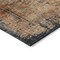 Homeroots 8' X 10' Teal Blue Black And Copper Abstract Washable Indoor Outdoor Area Rug 606077 - alternate 8