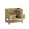 James Martin Vanities Breckenridge 36" Single Vanity, Light Natural Oak, w/ 3 CM Phantome Eclos Top 330-V36-LNO-3PHT - alternate 9