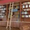 Quiet Glide 9.92 ft. Maple Contemporary Wheel Satin Nickel Rolling Hook Removable Ladder, 12 ft. Rail QG.540-10MA-12-H.02 - alternate 1