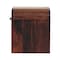 Homeroots 16" Brown Solid Wood One Drawer Nightstand 653817 - alternate 8