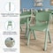 Flash Furniture 3 PC Plastic Activity Table and 2 Chairs Set, 10.5 in Seat Height-Sage YU-YCX-0023-2-SQR-TBL-SAGE-R-GG - alternate 10