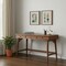 Homeroots 52" Brown Solid Manufactured Wood Writing Desk with Three Drawers 524095 - alternate 9