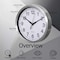 Clockswise 12-in Round Quartz Wall Clock Non-Ticking Battery Operated with Silent Sweep Movement,  QI004745.WT.12 - alternate 10