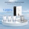Mizudo 1000 GPD, 9-Stage Reverse Osmosis Filtration System, 3:1 Pure to Drain, Smart LED Faucet WP1000A0G - alternate 17