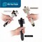 Supplygiant 10 in Straight Ceiling Mount Shower Arm, Flange, Square Arm for Rain Showerhead, Chrome Finish 74-TB32DT-D - alternate 7