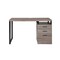 Homeroots 47" Taupe and Gray Writing Desk With Three Drawers 286418 - alternate 1