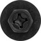 Auveco Phillips Hex Head M6.3-2.5 x 16mm. Black E-Coat, 50PK 25237 - alternate 2