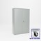 Pucel Heavy Duty Storage Cabinet with Casters, 48in W x 78in H x 19in D, 4 Adjustable Shelves, Light Blue HDSC-4872-19-4C - alternate 1