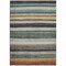 Homeroots 3' X 5' Beige Gold And Brown Striped Washable Indoor Outdoor Area Rug 618250 - alternate 9