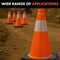 Traffic Kontrol 18in Traffic Safety Cone, 3Lbs, Orange, 6in Hi Intensity Reflective Collars, Bulk Pallet, 200PK TKTC-18-3-OR-1C-200 - alternate 7