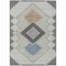 Homeroots 5' X 8' Gray Gold And Charcoal Geometric Washable Indoor Outdoor Area Rug 631916 - alternate 8