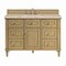 James Martin Vanities Lorelai 48" Single Vanity, Light Natural Oak, w/ 3 CM Tajnar Eclos Top 424-V48-LNO-3TJR - alternate 1