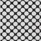 Homeroots 9' X 12' Black And Ivory Polka Dot Washable Indoor Outdoor Area Rug 595209 - alternate 9