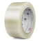 Intertape Carton Sealing Tape, 3" Thick, 2.83 in W x 55 m L, 4.36 in Core Dia., Clear 341 - alternate 1