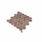 Apollo Tile Lucenza 12x12 in. Taupe Matte Recycled Glass Hexagon Mosaic Tile (5.28 sq ft/case) 6PK APLGIO88CALHEXA - alternate 7