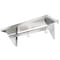 Koolmore 12'' x 36'' 18-Gauge Stainless-Steel Heavy Duty Wall Shelf with Pot Rack, . WMPS-1236 - alternate 10