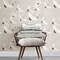 Brewster Windsong Grey Bird Wallpaper 2904-24304 - alternate 3