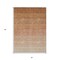 Homeroots 3' X 5' Copper And Beige Ombre Washable Indoor Outdoor Area Rug 595823 - alternate 9