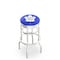 Holland Bar Stool Co 30" Chrome 2-Ring Toronto Maple Leafs Swivel Bar Stool, Accent Ring L7C3C30TorMpl - alternate 1