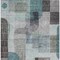 Homeroots 8' X 10' Teal Blue Gray And Charcoal Abstract Washable Indoor Outdoor Area Rug 604387 - alternate 9