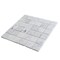 Apollo Tile 12x12 Bianco Carrara Marble Honed Floor and Wall Mosaic Tile 5 sqft/case, 5PK APLKB88S04HA - alternate 10