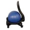 Bintiva Stability Ball Chair, Child, Black with Blue Ball BN-BLCHR-BLU-CH-BT - alternate 3