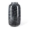 Homeroots 15" Black Mottled Cylinder Glass Table Vase 608285 - alternate 1