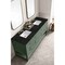 James Martin Vanities Breckenridge 72" Double Vanity, Smokey Celadon, w/ 3 CM Phantome Eclos Top 330-V72-SC-3PHT - alternate 9