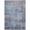 Homeroots 5' X 8' Gray And Blue Abstract Washable Indoor Outdoor Area Rug 616233 - alternate 7