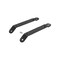Uni Pro Seat Adapter Brackets for Ford F650 or F750 Semi Trucks, Black Powder Coat 8521 - alternate 1