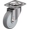 Blickle Swivel Plate Caster, TPR, 5", 275 lb., Caster Load Rating Range: Heavy-Duty LKX-TPA 127KFD-14 - alternate 1