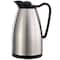 Service Ideas Classic Carafe, Glass Vacuum Insulation, 0.6 Liter, Stainless Steel CGC060SS - alternate 1