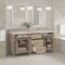 James Martin Vanities Lorelai 72" Dbl Vanity, Whitewashed Oak, w/ 3 CM Siberian Silestone Top w/FreePower Wireless Charger 424-V72-WWO-FSFR - alternate 9