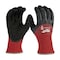 Milwaukee Tool Cut-Resistant Insulated Gloves, Cut Level A4 , Double Dipped , Latex , Sandy , M (8) 12 PK 48-73-7941B - alternate 1