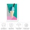 Trademark Fine Art Outdoor Canvas Art - Frankie KerrDineen  'Ice Cream' Wall Art for Patios, or Gardens 1X25917-OC1219WR - alternate 6