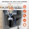 Vevor Garbage Disposal 1.25HP Continuous Food Waste Disposer 3360RPM 3-Bolt Mount JWM-931 - alternate 8