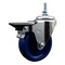 Service Caster 4 Inch Solid Polyurethane 38 Inch Threaded Stem Caster with Brake SCC-TS20S414-SPUS-PLB-381615 - alternate 1