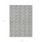 Homeroots 3' X 5' Gray And Ivory Geometric Washable Indoor Outdoor Area Rug 595001 - alternate 8
