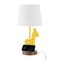 Jonathan Y Sahara 17.5" Mid-Century Vintage Iron/Resin Giraffe LED Kids' Table Lamp w/Phone Stand and USB Charg JYL6311A - alternate 7