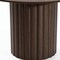 Homeroots 46" Brown Wood Pedestal Base Round Top Dining Table 720644 - alternate 5