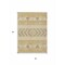 Homeroots 3' X 5' Gold Taupe And Beige Southwestern Washable Indoor Outdoor Area Rug 613903 - alternate 9